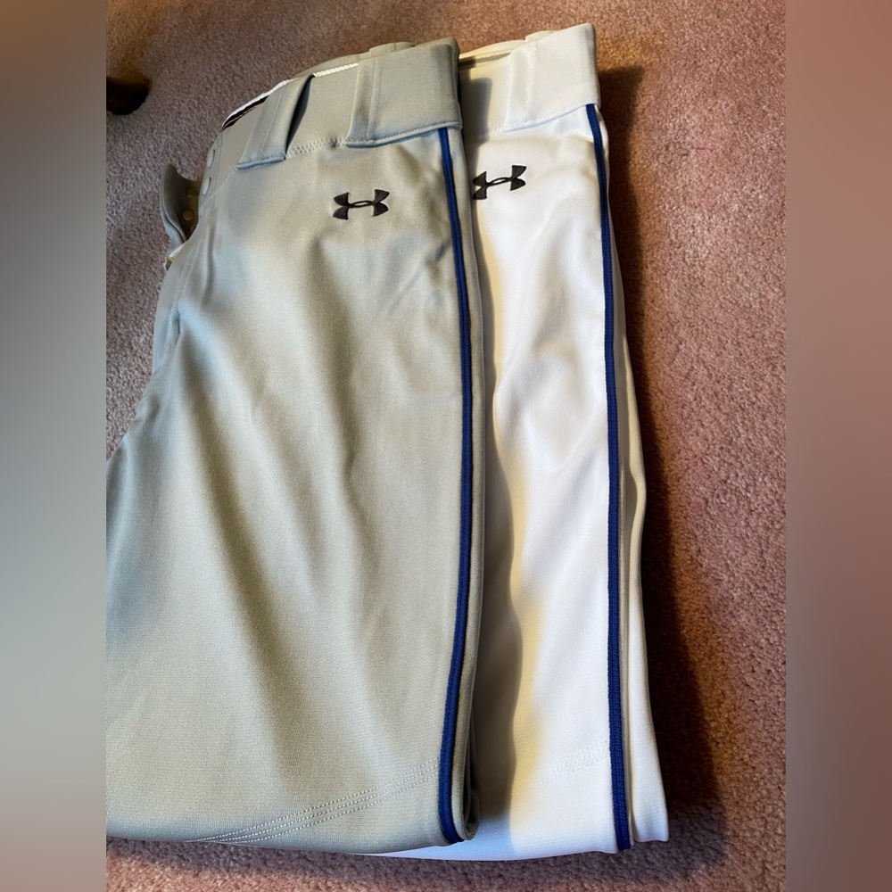 Under Armour Mens Piped Baseball Pants 2/$55 - NWOT